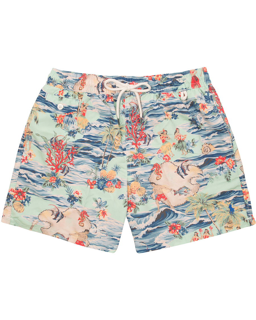 Herre | Badebukser | Polo Ralph Lauren | Swimtrunks Hawaii Print