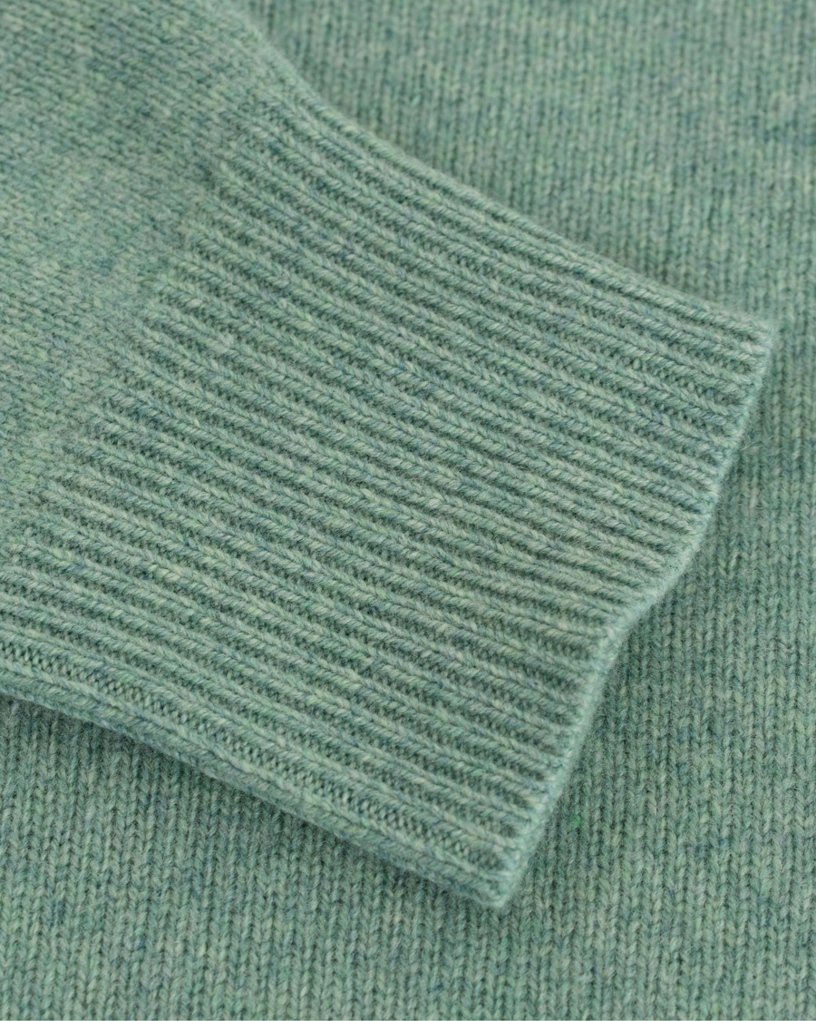Herre | Trøjer | rag & bone | Victor Lambswool Crew Sea Foam Green