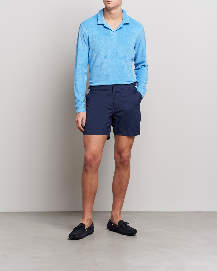 Herre | Badebukser | Orlebar Brown | Bulldog Sport Swim Shorts Navy