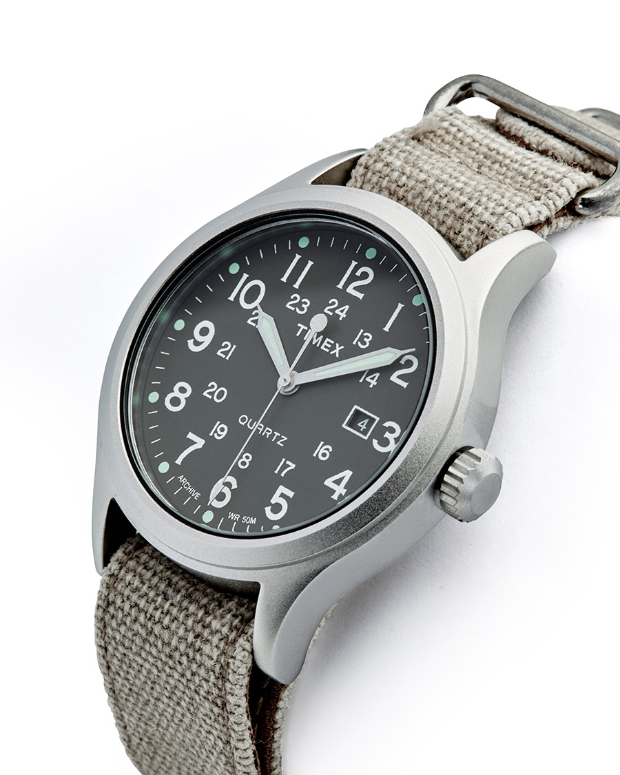 Herre | Timex Allied Stone Washed Cotton Dark Green | Timex | Allied Stone Washed Cotton Dark Green