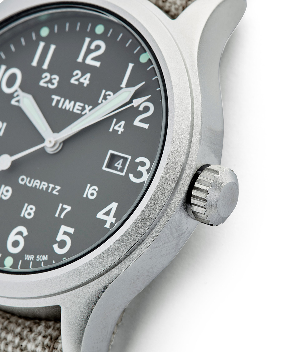 Herre | Timex Allied Stone Washed Cotton Dark Green | Timex | Allied Stone Washed Cotton Dark Green