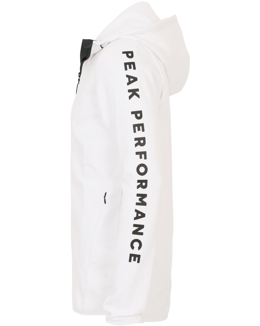 Herre | Trøjer | Peak Performance | Tech Full Zip Hoodie White