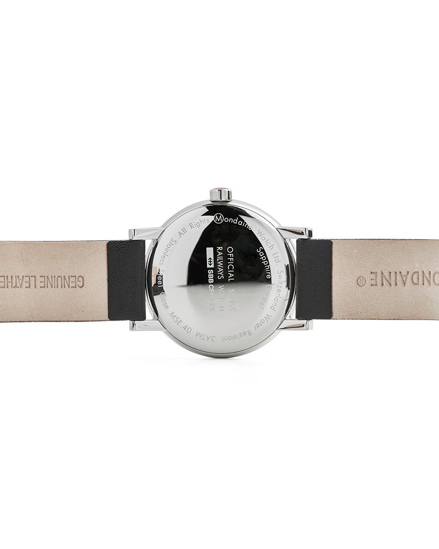 Herre | Mondaine Evo 2 Big Date Sapphire Black 40mm | Mondaine | Evo 2 Big Date Sapphire Black 40mm