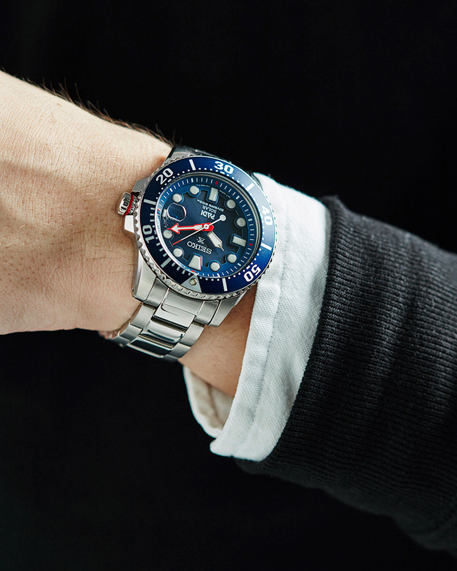 Herre | Seiko Prospex Padi Solar 44mm 200m Diver XL | Seiko | Prospex Padi Solar 44mm 200m Diver XL