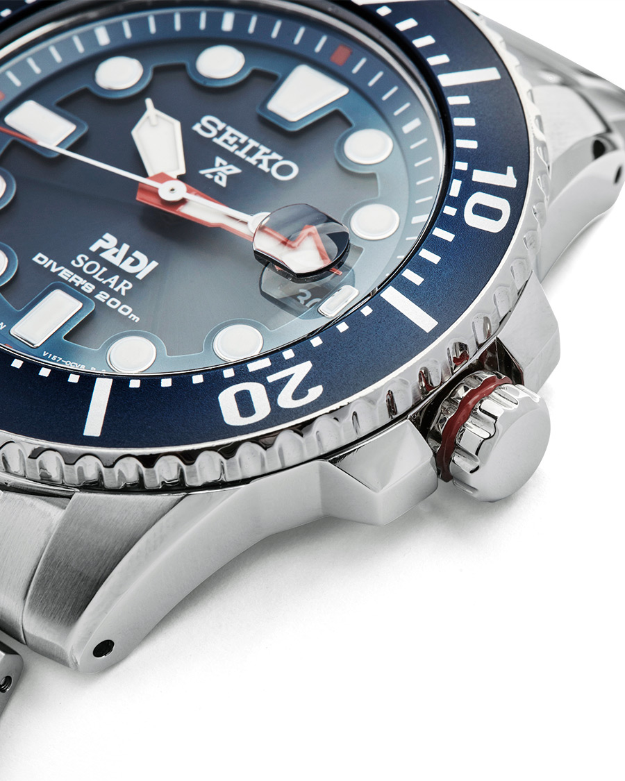 Herre | Seiko Prospex Padi Solar 44mm 200m Diver XL | Seiko | Prospex Padi Solar 44mm 200m Diver XL