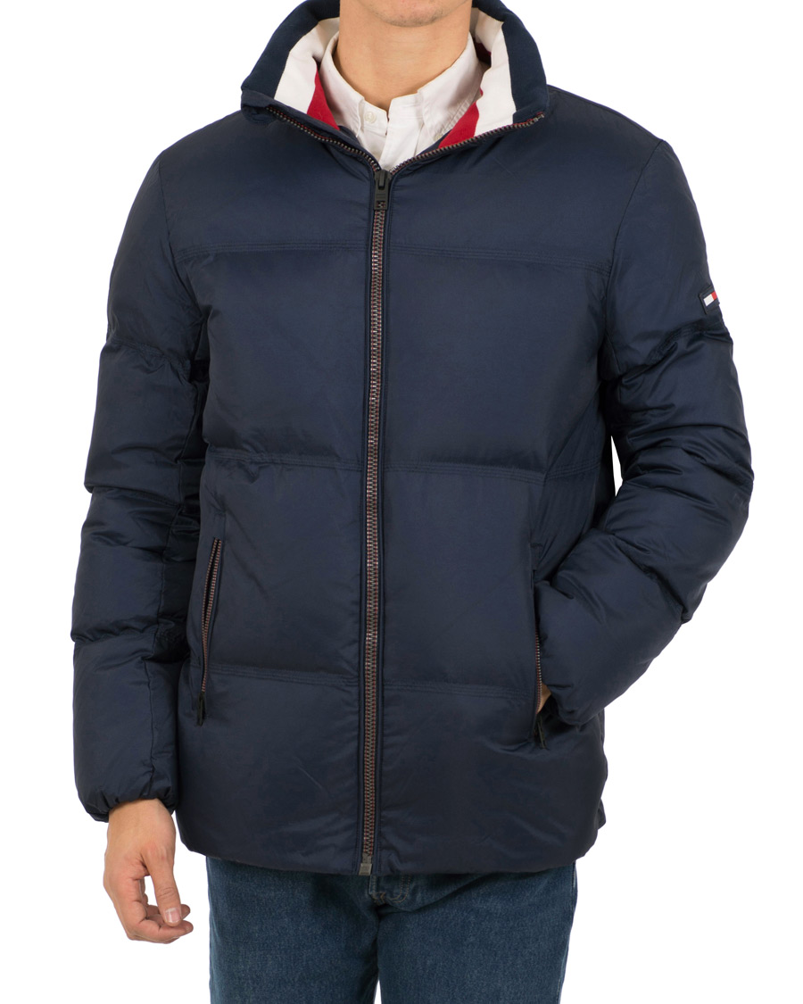 Herre | Jakker | Tommy Jeans | Long Down Jacket Black Iris