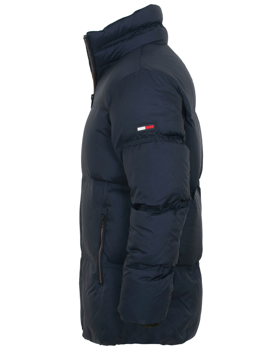 Herre | Jakker | Tommy Jeans | Long Down Jacket Black Iris