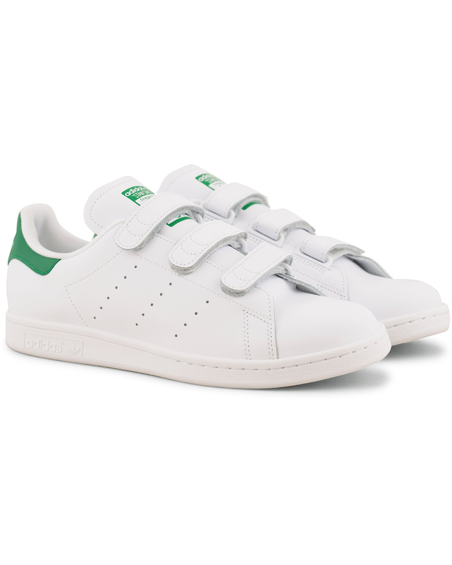 adidas Originals Stan Smith Velcro Sneaker White - CareOfCarl.dk