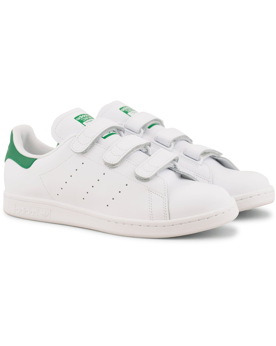 Herre | adidas Originals Stan Smith Leather Velcro Sneaker White | adidas Originals | Stan Smith Leather Velcro Sneaker White
