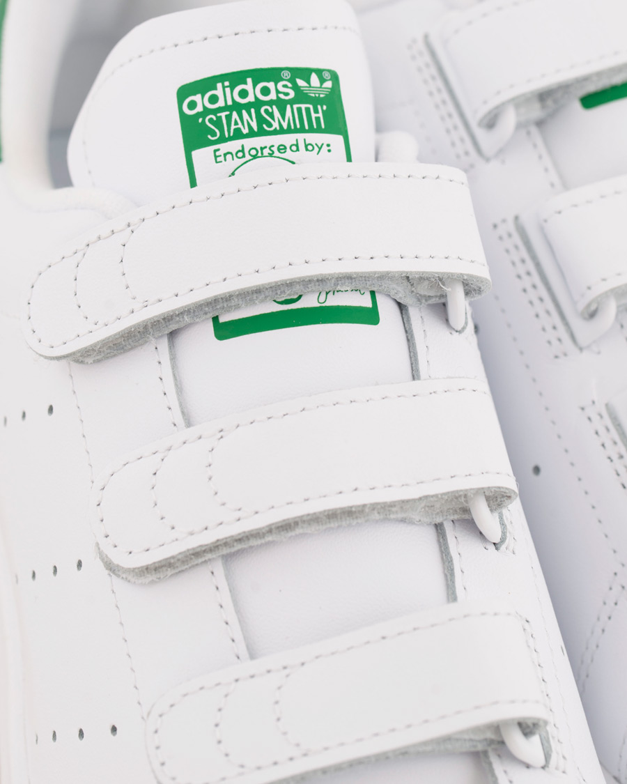 Herre | adidas Originals Stan Smith Leather Velcro Sneaker White | adidas Originals | Stan Smith Leather Velcro Sneaker White