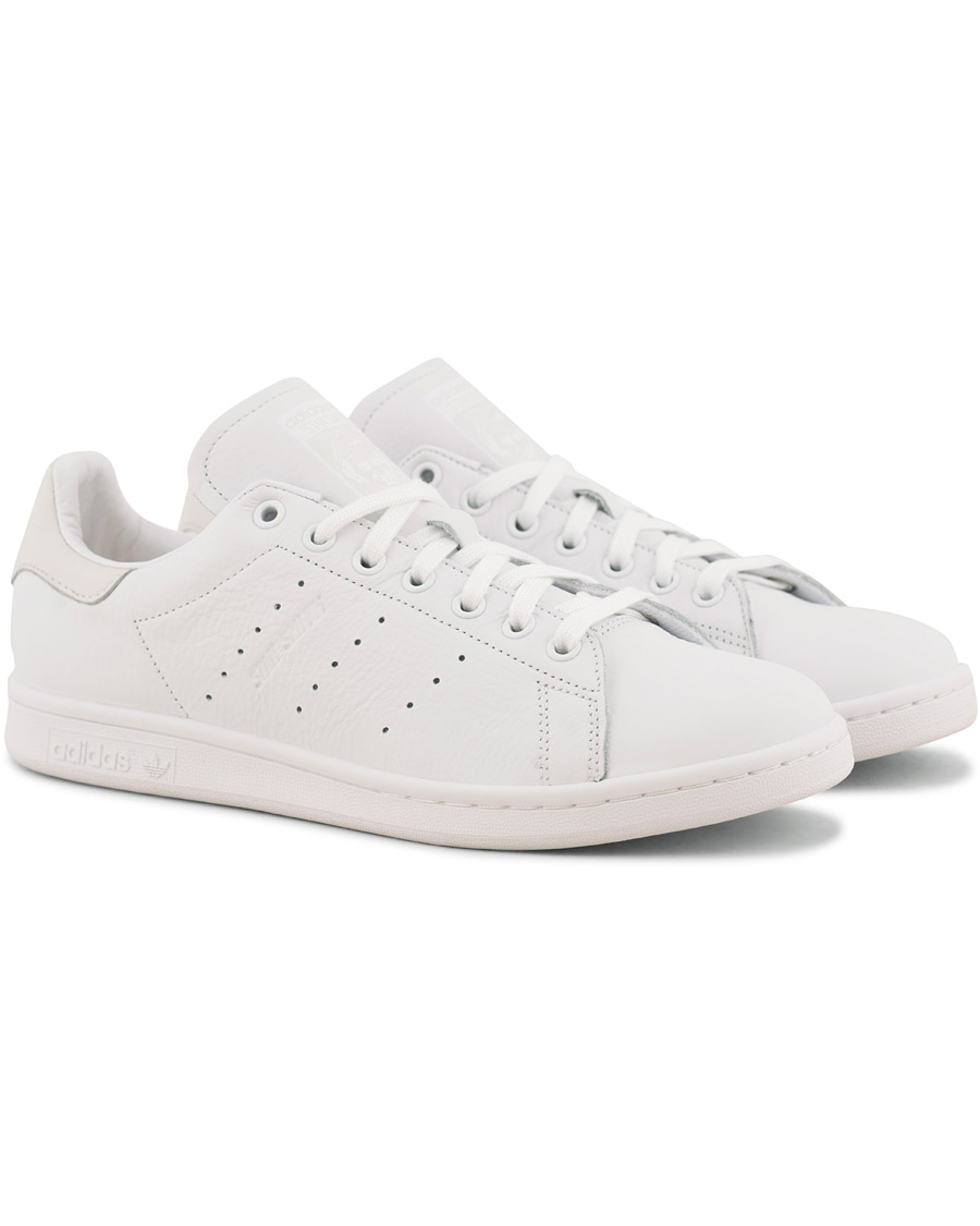 Herre | adidas Originals Stan Smith Premium Leather Sneaker White | adidas Originals | Stan Smith Premium Leather Sneaker White