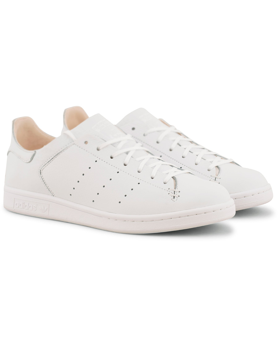 Herre | adidas Originals Stan Smith Lea Sock Sneaker White | adidas Originals | Stan Smith Lea Sock Sneaker White