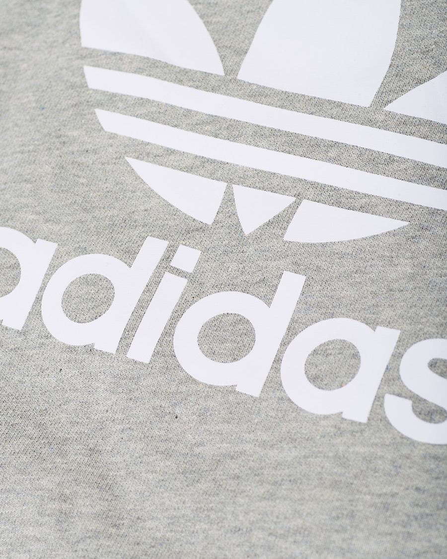 Herre | Trøjer | adidas Originals | Trefoil Crew Neck Sweatshirt Grey Melange