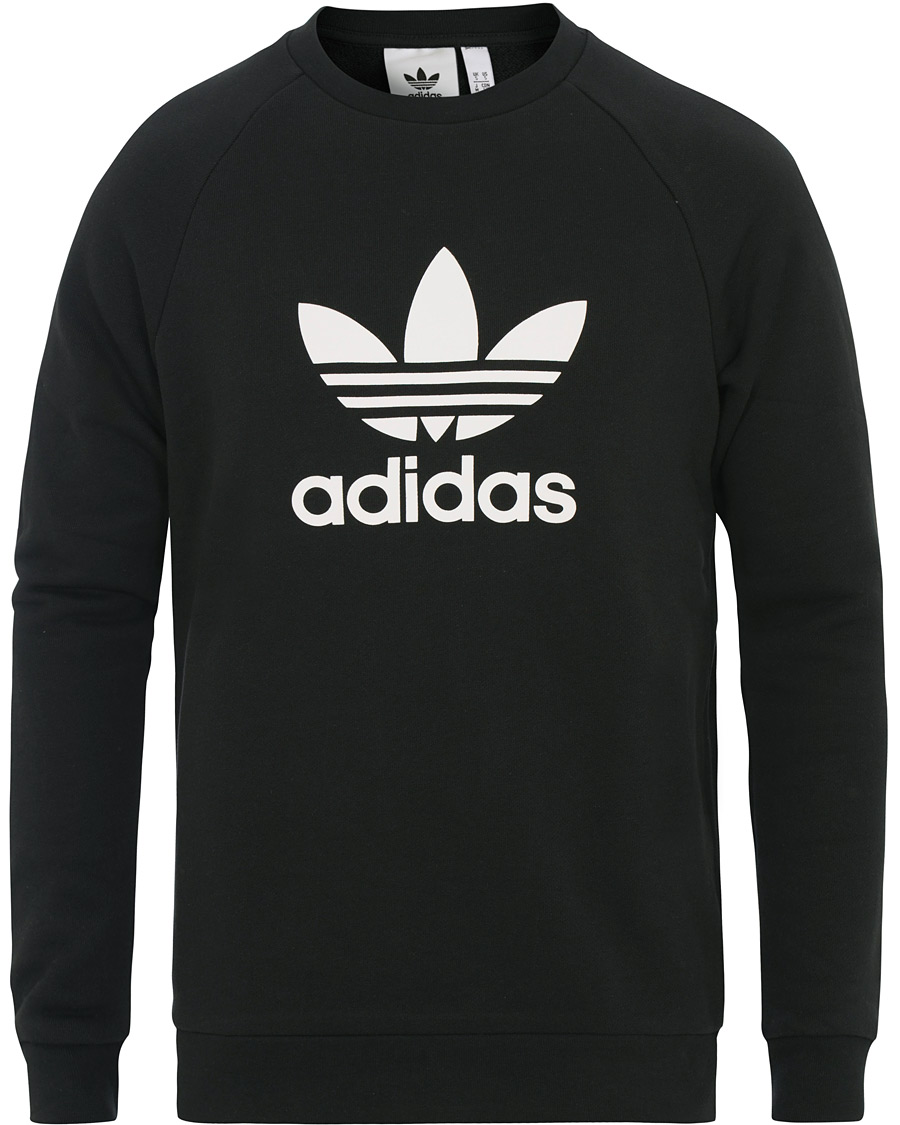 Herre | Trøjer | adidas Originals | Trefoil Crew Neck Sweatshirt Black