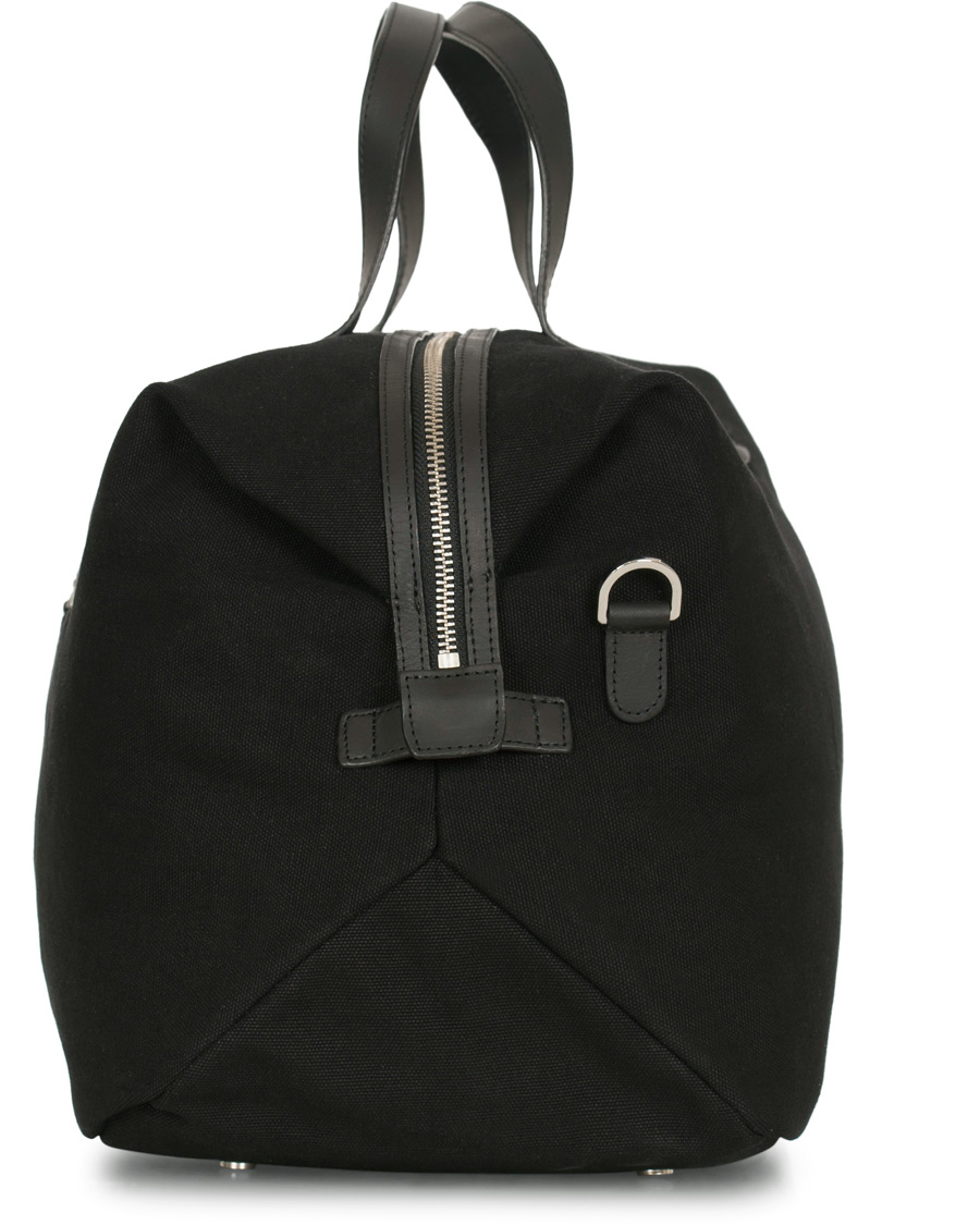 Herre | Tasker | Sandqvist | Holly Grand Organic Cotton Canvas Weekendbag Black