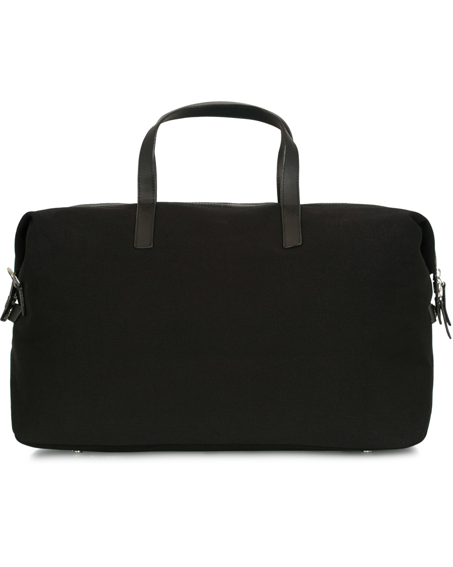 Herre | Tasker | Sandqvist | Holly Grand Organic Cotton Canvas Weekendbag Black