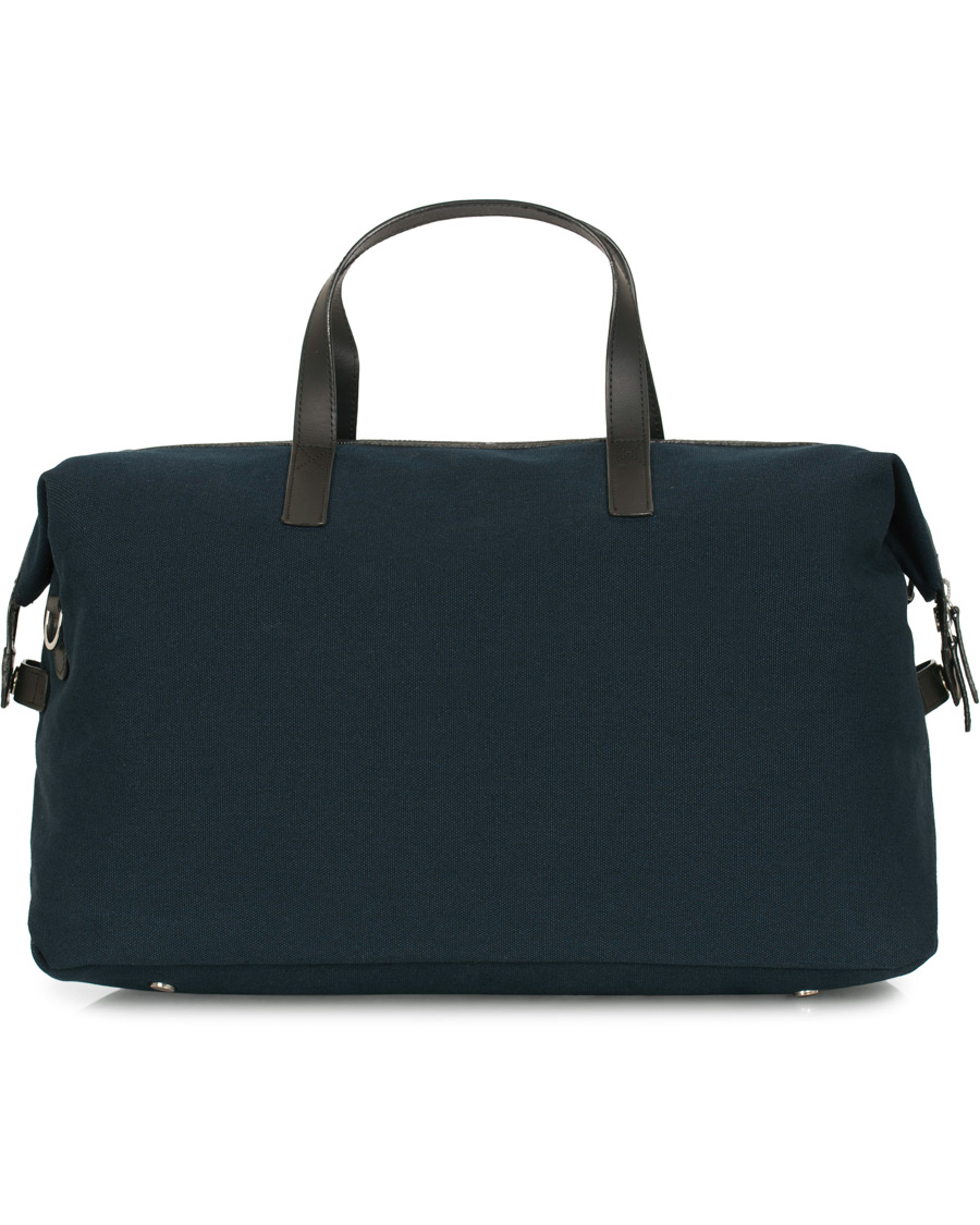 Herre | Tasker | Sandqvist | Holly Grand Organic Cotton Canvas Weekendbag Blue