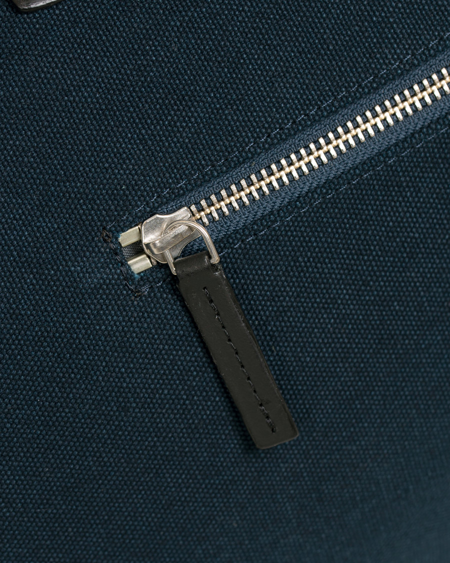 Herre | Tasker | Sandqvist | Holly Grand Organic Cotton Canvas Weekendbag Blue