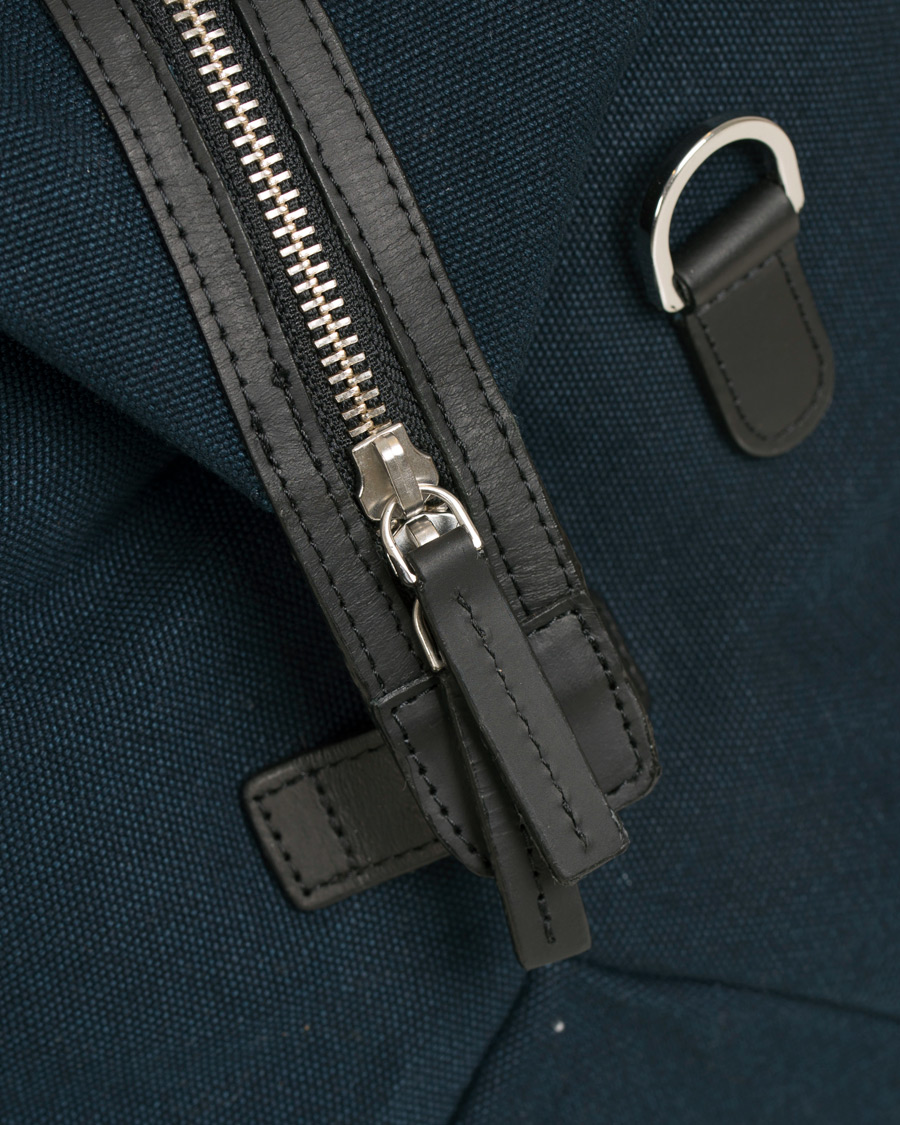 Herre | Tasker | Sandqvist | Holly Grand Organic Cotton Canvas Weekendbag Blue