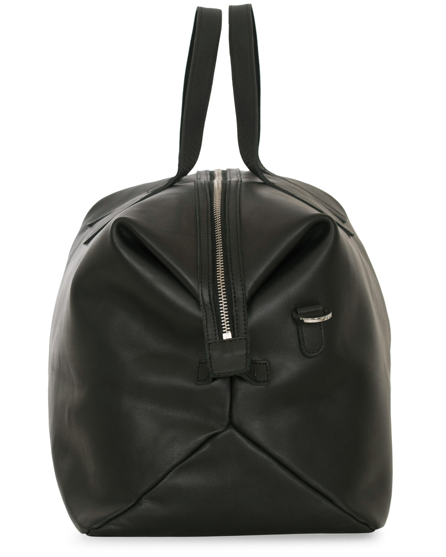 Herre | Tasker | Sandqvist | Holly Vegetable Tanned Leather Weekendbag Black