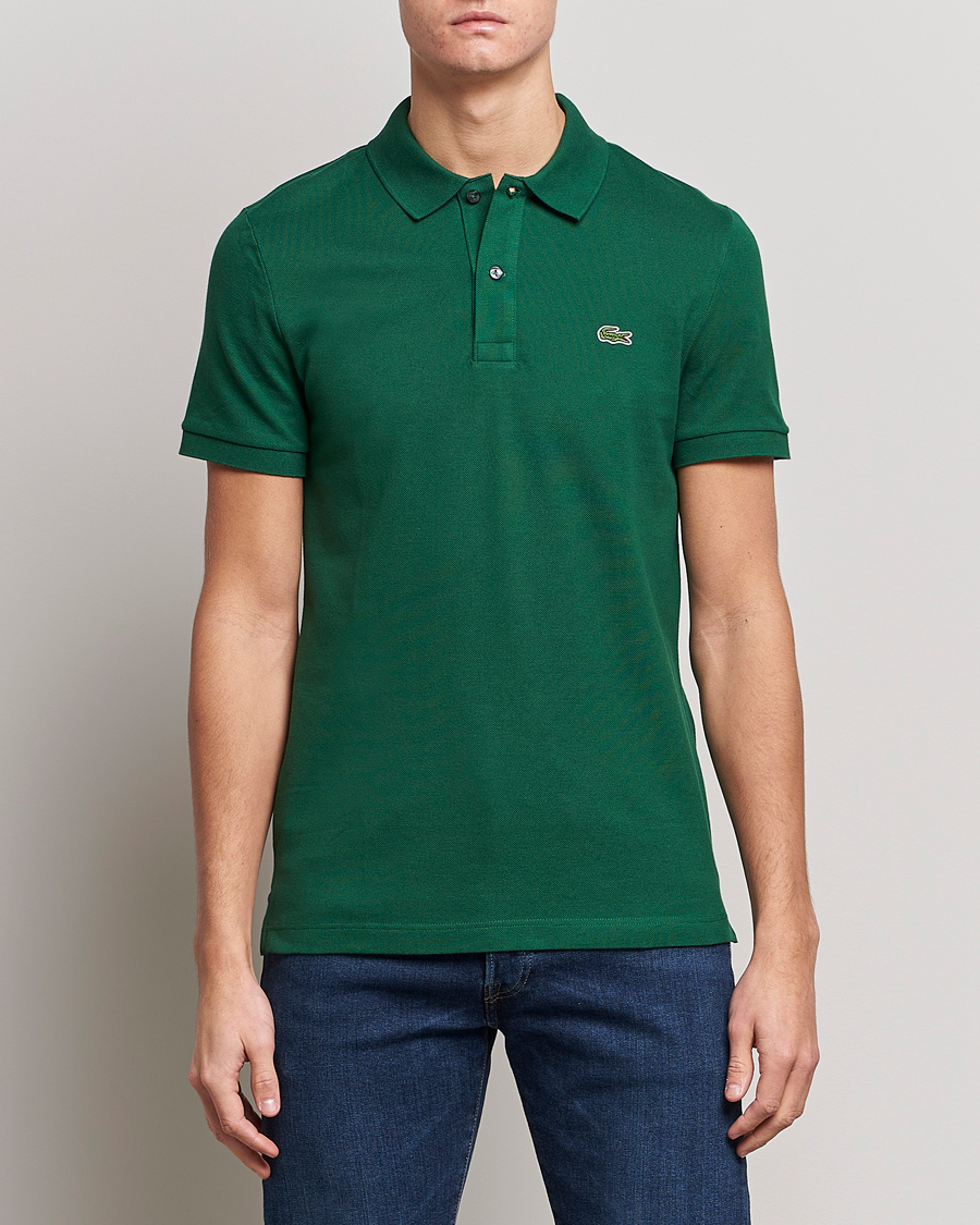 Herre | Polotrøjer | Lacoste | Slim Fit Polo Piké Green