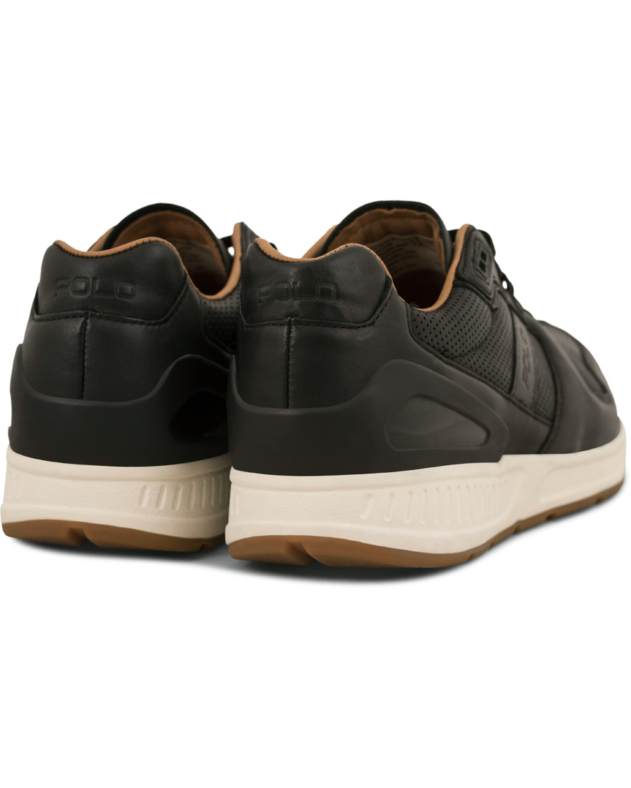 Herre | Polo Ralph Lauren Train 100 Calf Running Sneaker Black | Polo Ralph Lauren | Train 100 Calf Running Sneaker Black