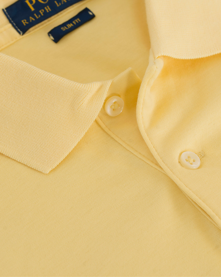Herre | Polotrøjer | Polo Ralph Lauren | Slim Fit Pima Polo Banana Peel