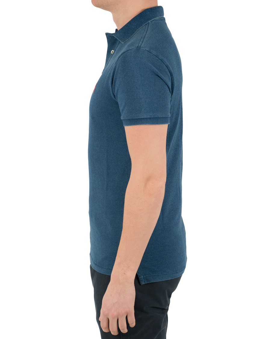 Herre | Polotrøjer | Polo Ralph Lauren | Slim Fit Polo Medium Indigo