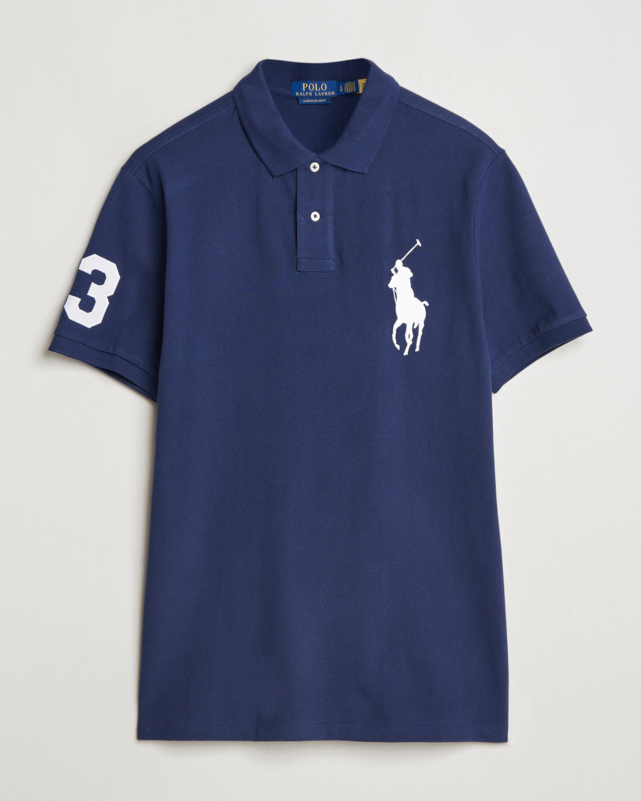Herre | Polotrøjer | Polo Ralph Lauren | Custom Fit Big Pony Polo Newport Navy