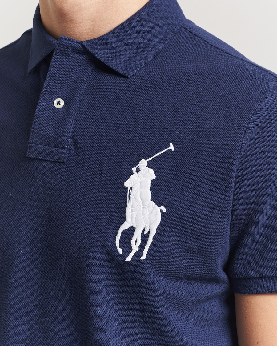 Herre | Polotrøjer | Polo Ralph Lauren | Custom Fit Big Pony Polo Newport Navy
