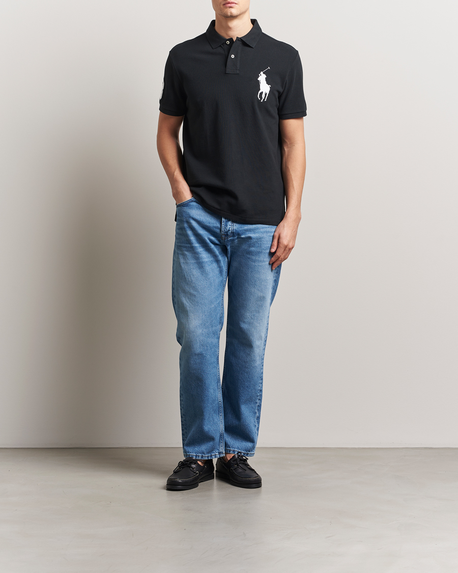 Herre | Polotrøjer | Polo Ralph Lauren | Custom Fit Big Pony Polo Polo Black
