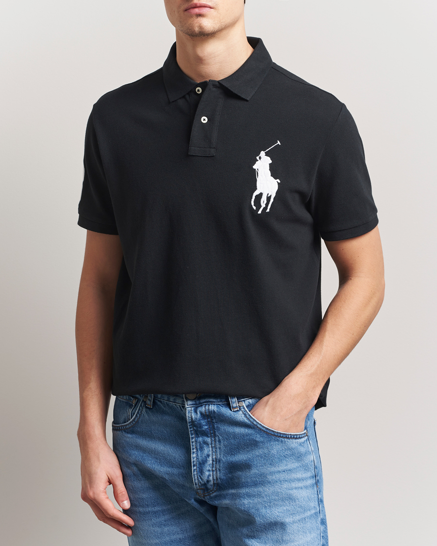 Herre | Polotrøjer | Polo Ralph Lauren | Custom Fit Big Pony Polo Polo Black