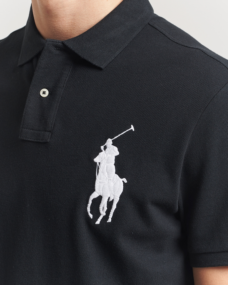 Herre | Polotrøjer | Polo Ralph Lauren | Custom Fit Big Pony Polo Polo Black