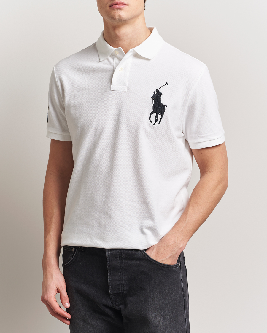 Herre | Polotrøjer | Polo Ralph Lauren | Custom Fit Big Pony Polo White