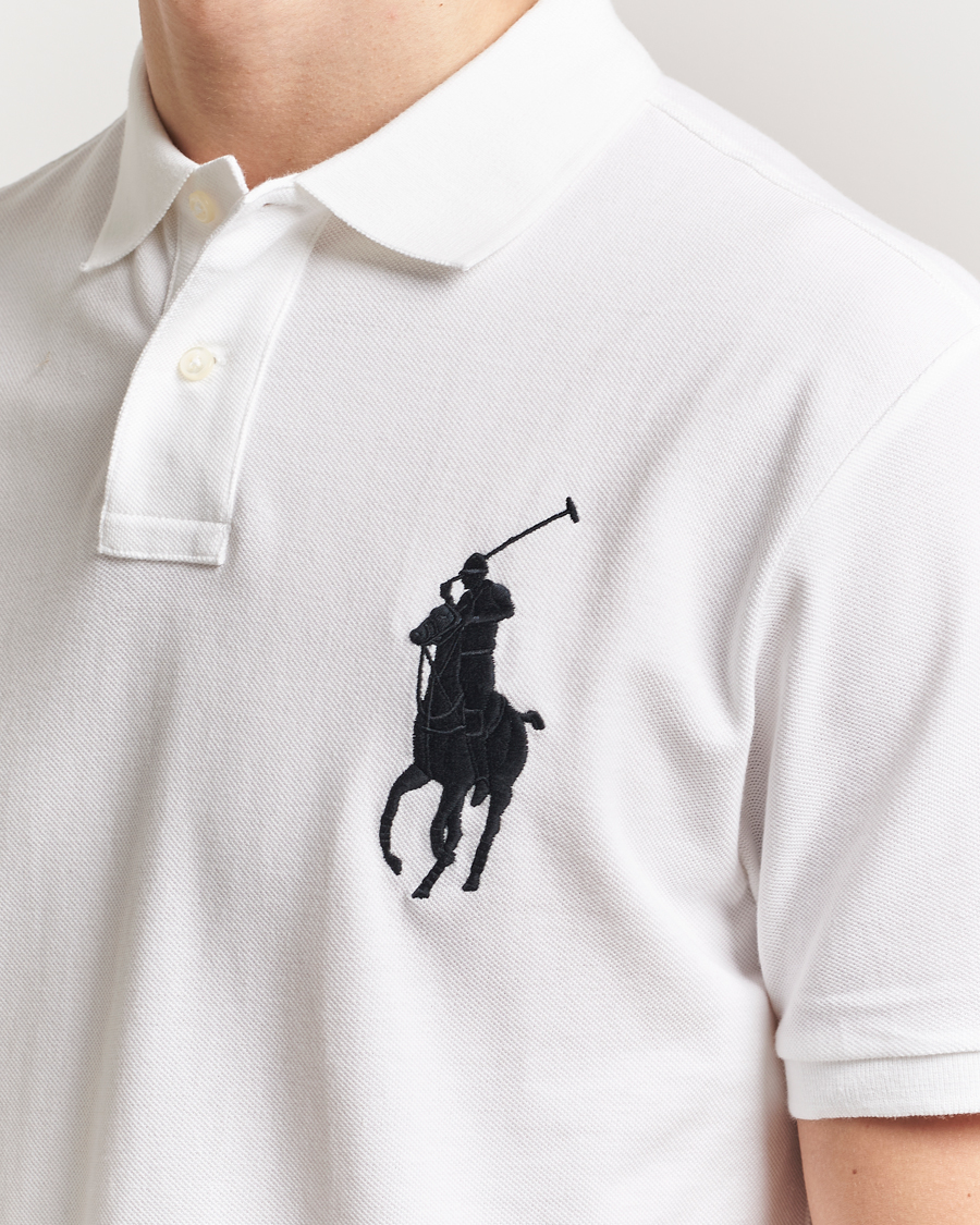 Herre | Polotrøjer | Polo Ralph Lauren | Custom Fit Big Pony Polo White