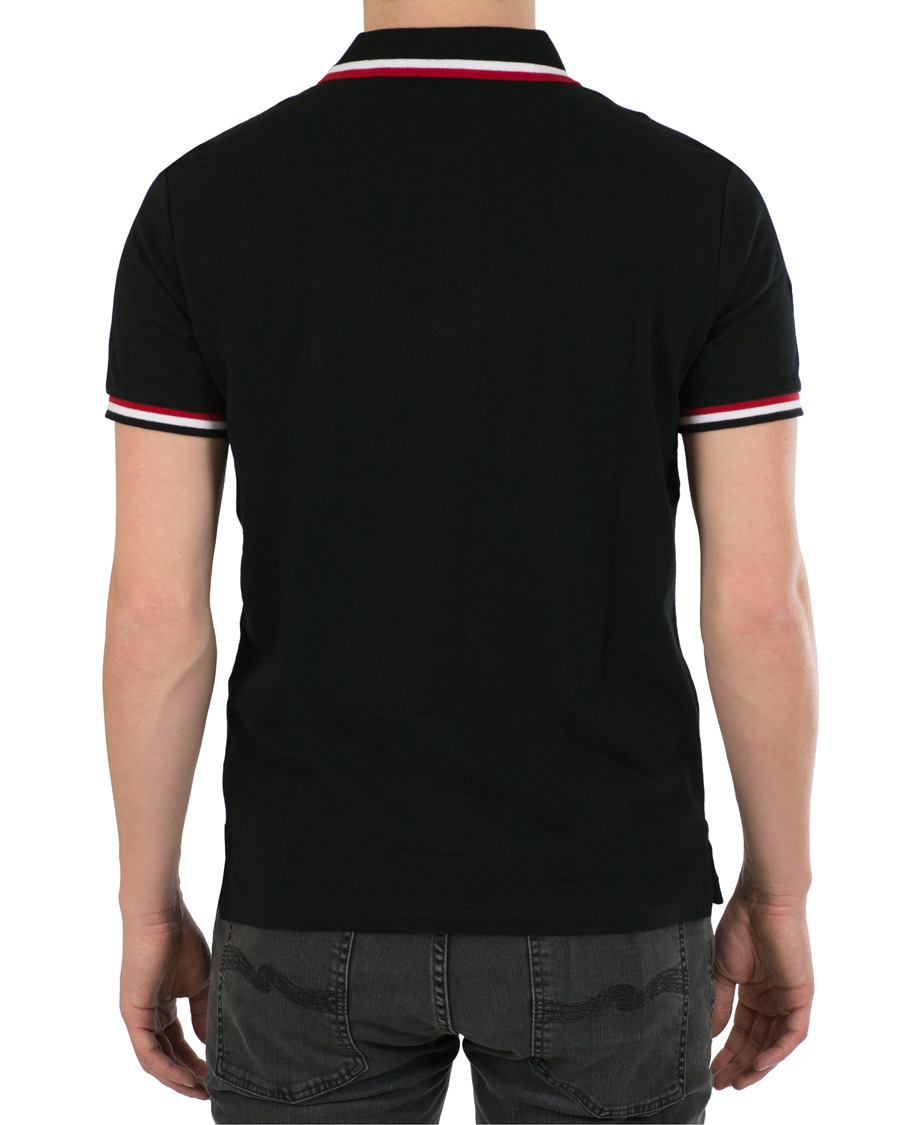 Herre | Polotrøjer | Polo Ralph Lauren | Custom Fit Diagonal Stripe Big Pony Polo Black/Multi