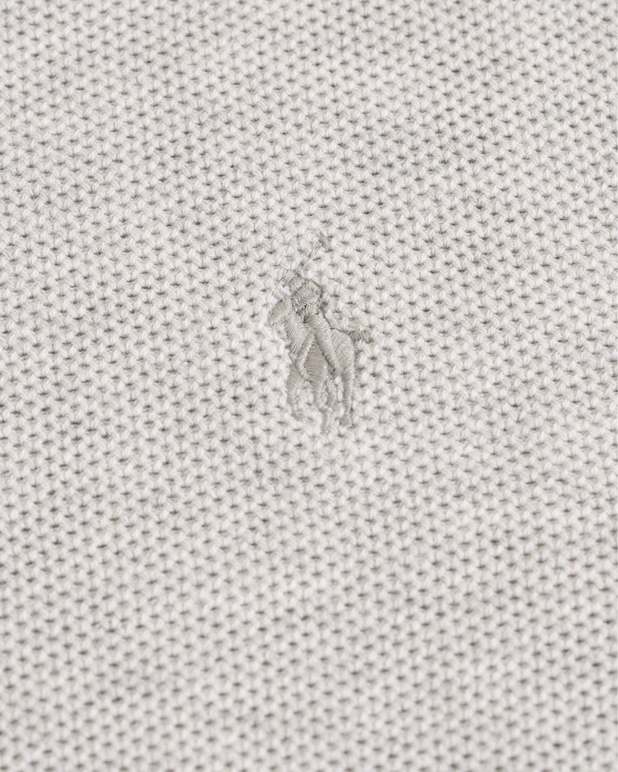 Herre | Trøjer | Polo Ralph Lauren | Texture Half Zip Lawrence Grey Heather