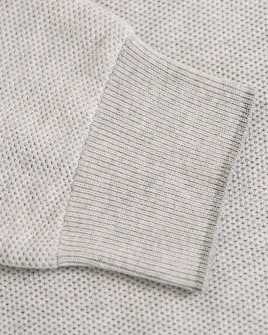 Herre | Trøjer | Polo Ralph Lauren | Texture Half Zip Lawrence Grey Heather