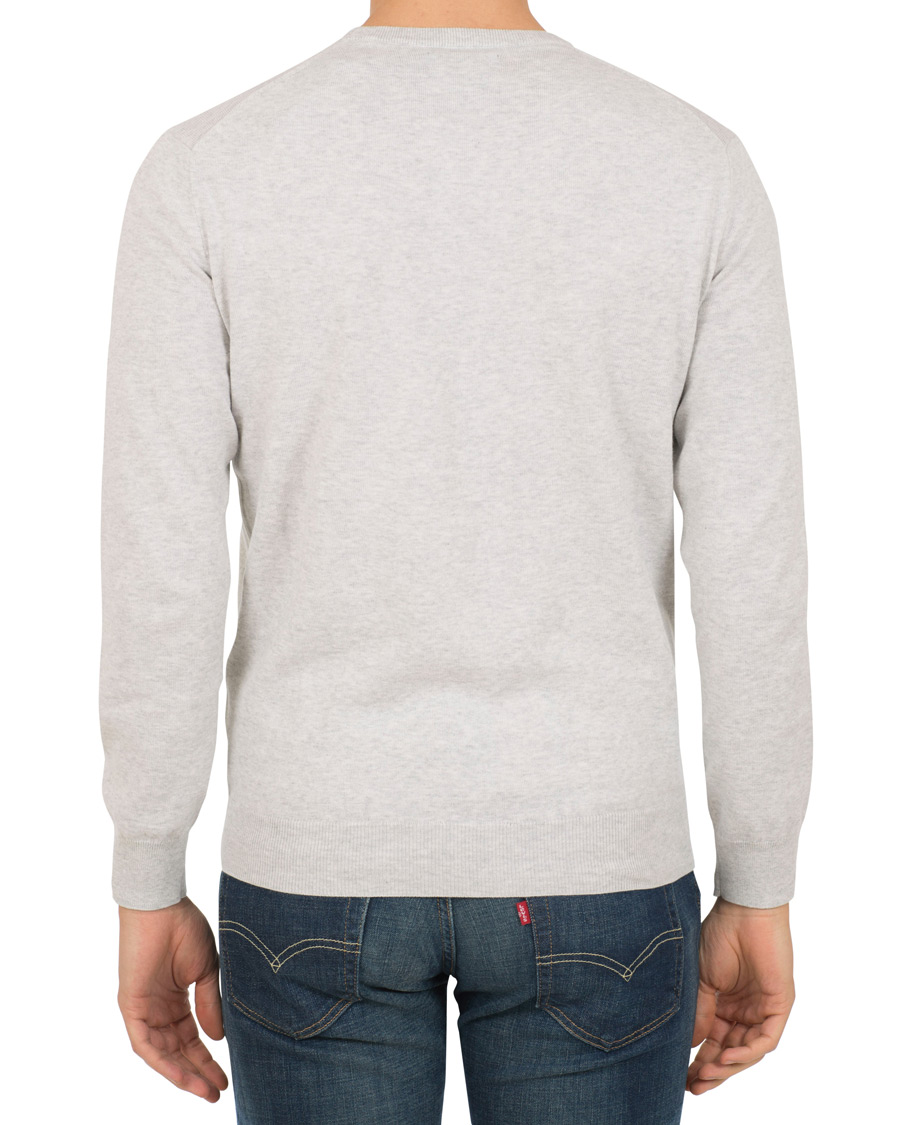 Herre | Trøjer | Polo Ralph Lauren | Pima Cotton Crew Neck Pullover Lawrence Grey Heather