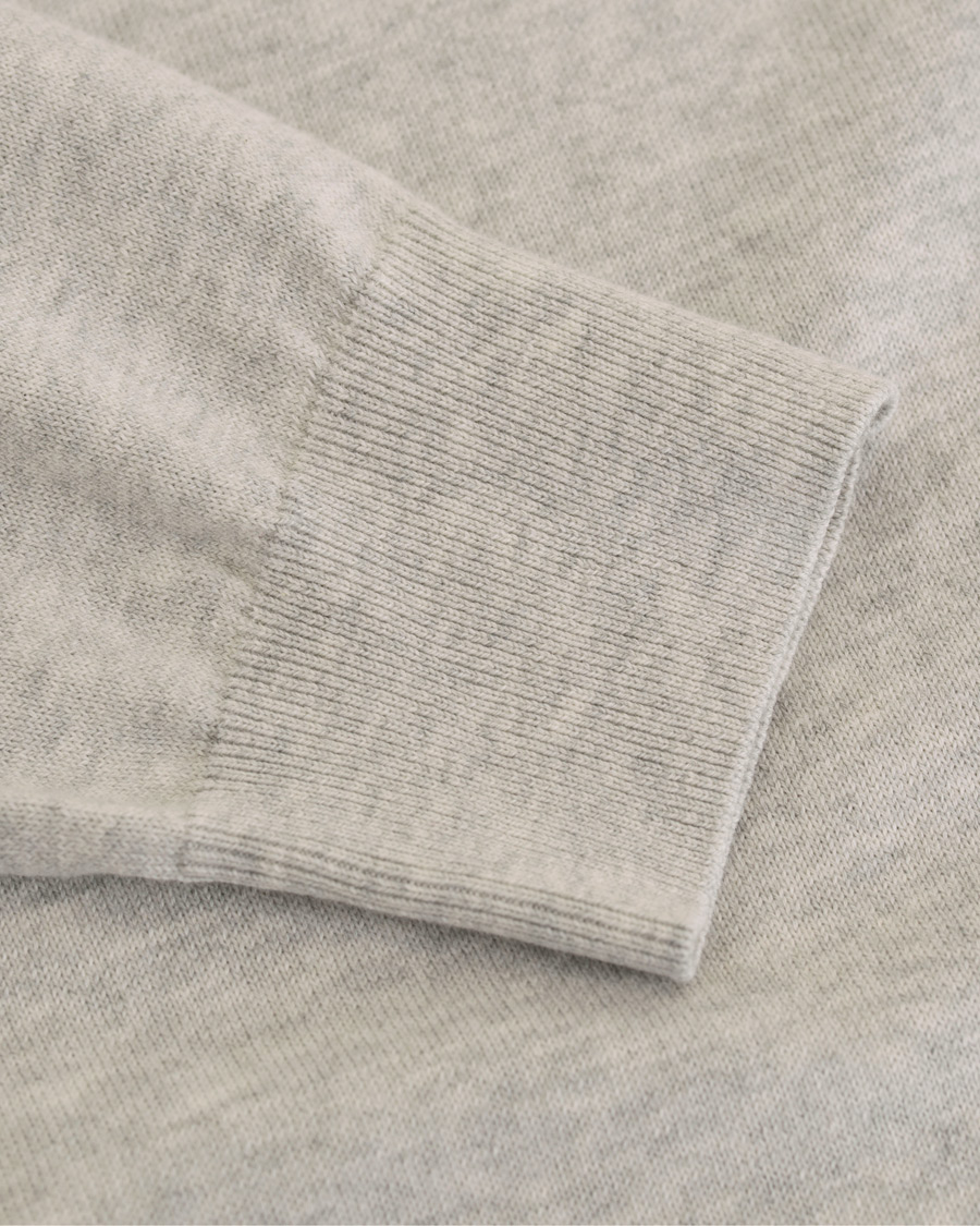 Herre | Trøjer | Polo Ralph Lauren | Pima Cotton Crew Neck Pullover Lawrence Grey Heather