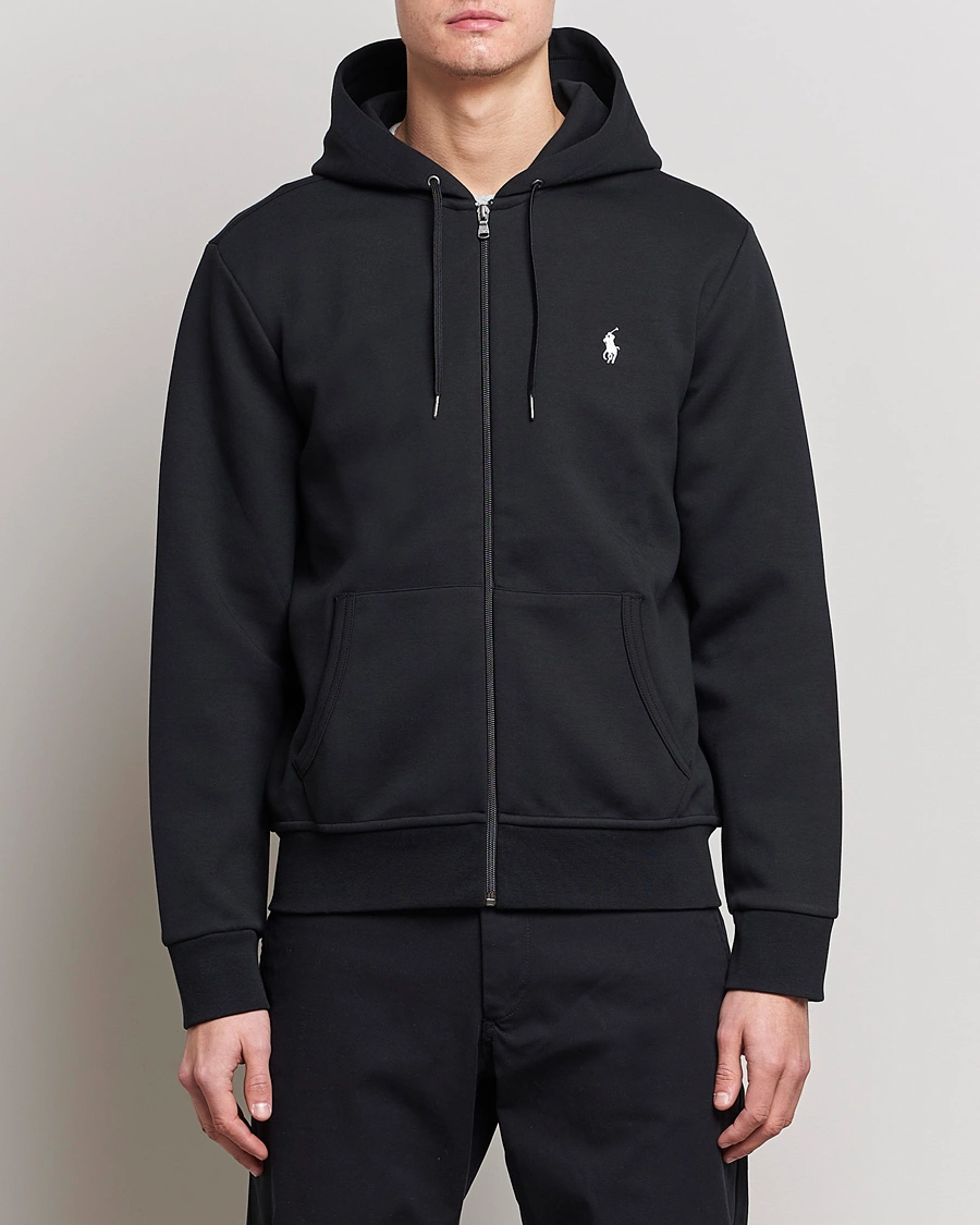 Herre | World of Ralph Lauren | Polo Ralph Lauren | Tech Performance Full Zip Hoodie Polo Black