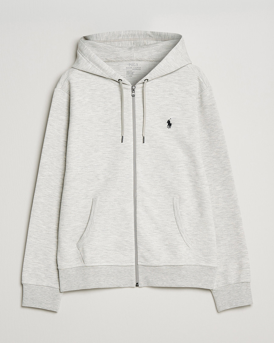 Herre |  | Polo Ralph Lauren | Tech Performance Full Zip Hoodie Light Sport Heather