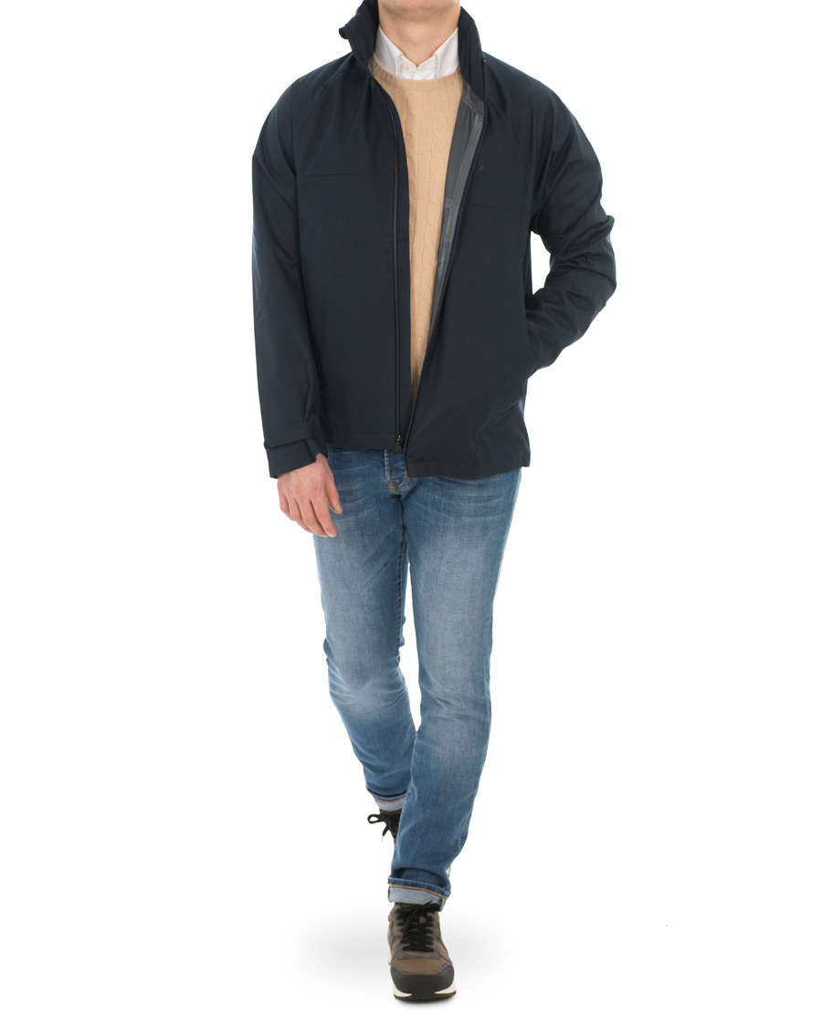 Herre | Jakker | Polo Ralph Lauren | Nylon Water Repellent Jacket Collage Navy