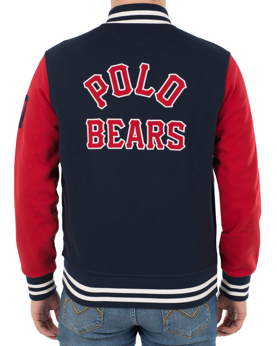 Herre | Trøjer | Polo Ralph Lauren | Baseball Bears Collection Jacket Cruise Navy