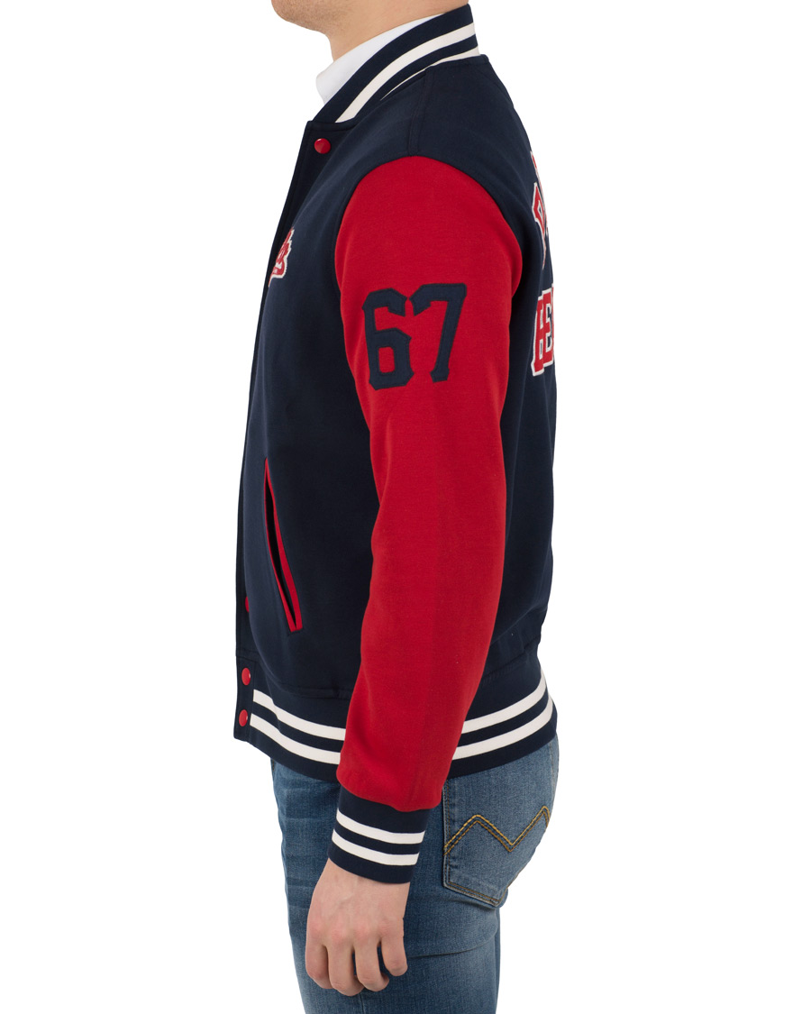 Herre | Trøjer | Polo Ralph Lauren | Baseball Bears Collection Jacket Cruise Navy