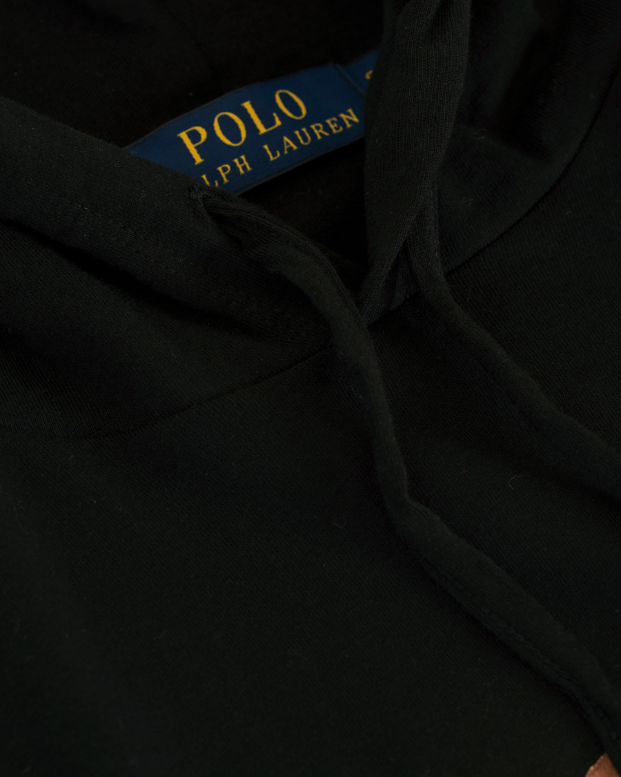 Herre | Trøjer | Polo Ralph Lauren | Printed Bear Hoodie Polo Black