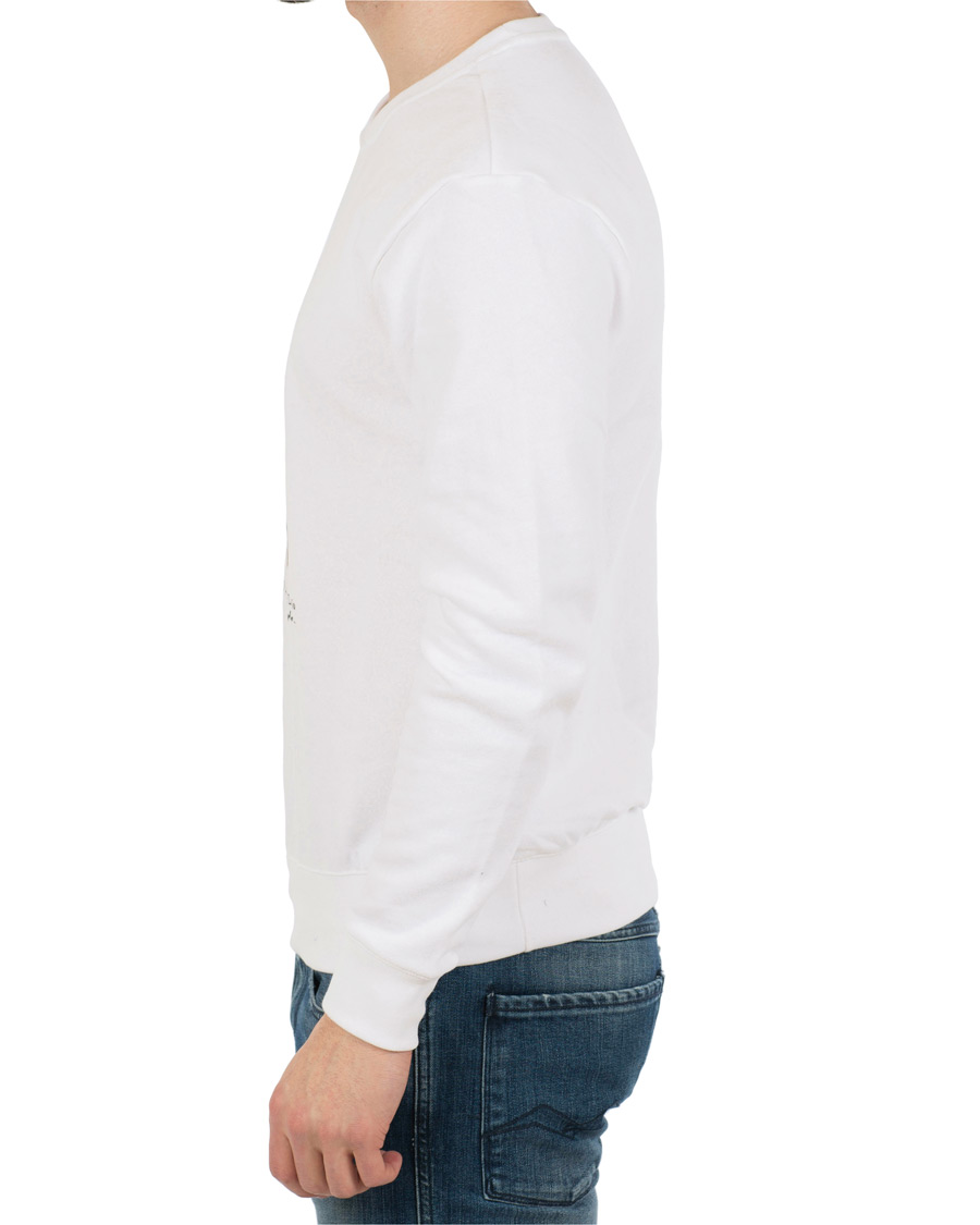 Herre | Trøjer | Polo Ralph Lauren | Printed Bear Crew Neck Sweatshirt White