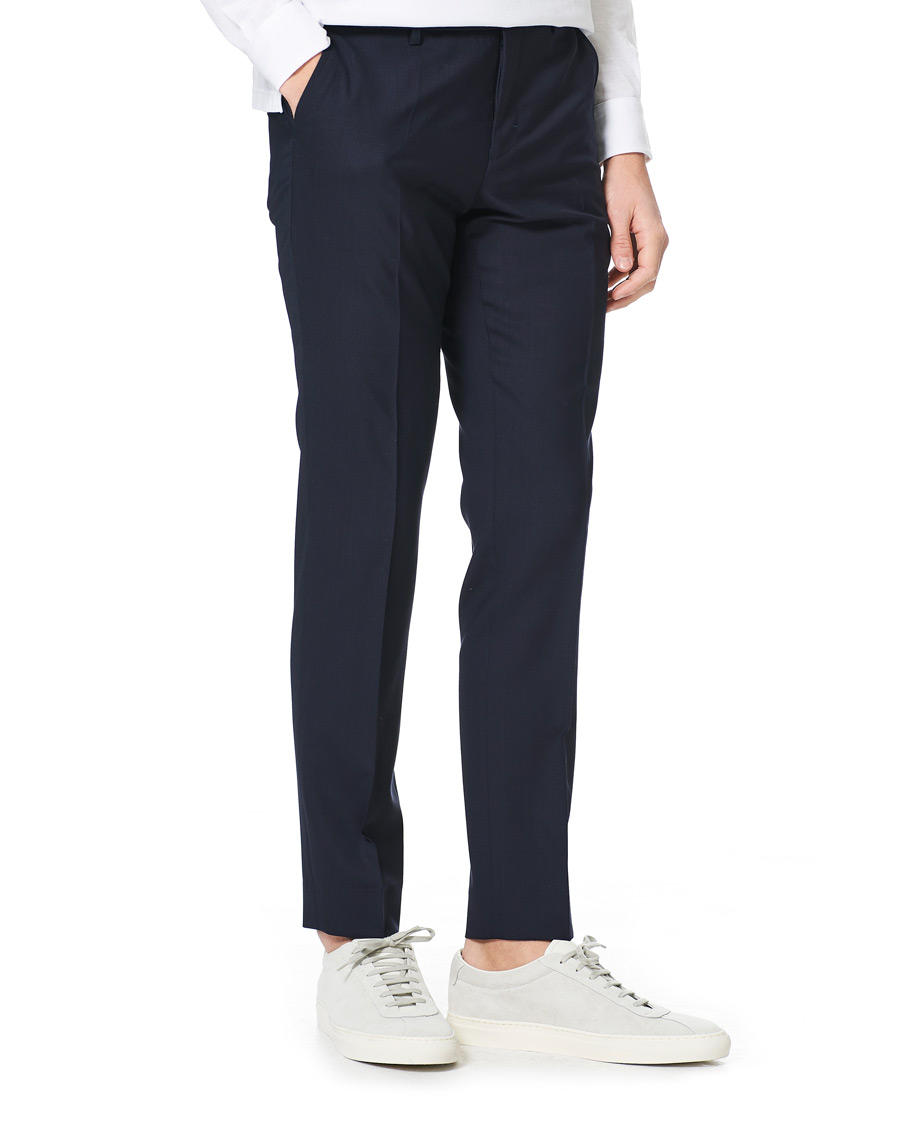 Herre | Bukser | Filippa K | Liam Cool Wool Slacks Hope Blue