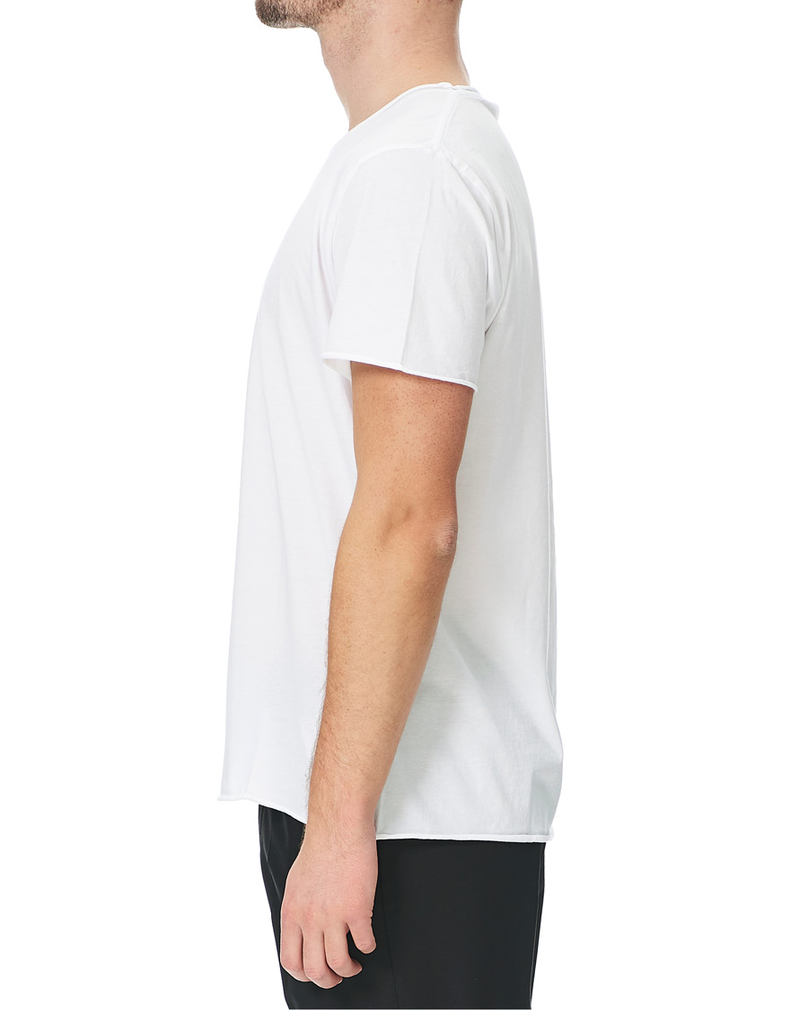Herre | T-Shirts | Filippa K | Roll Neck Crew Neck Tee White
