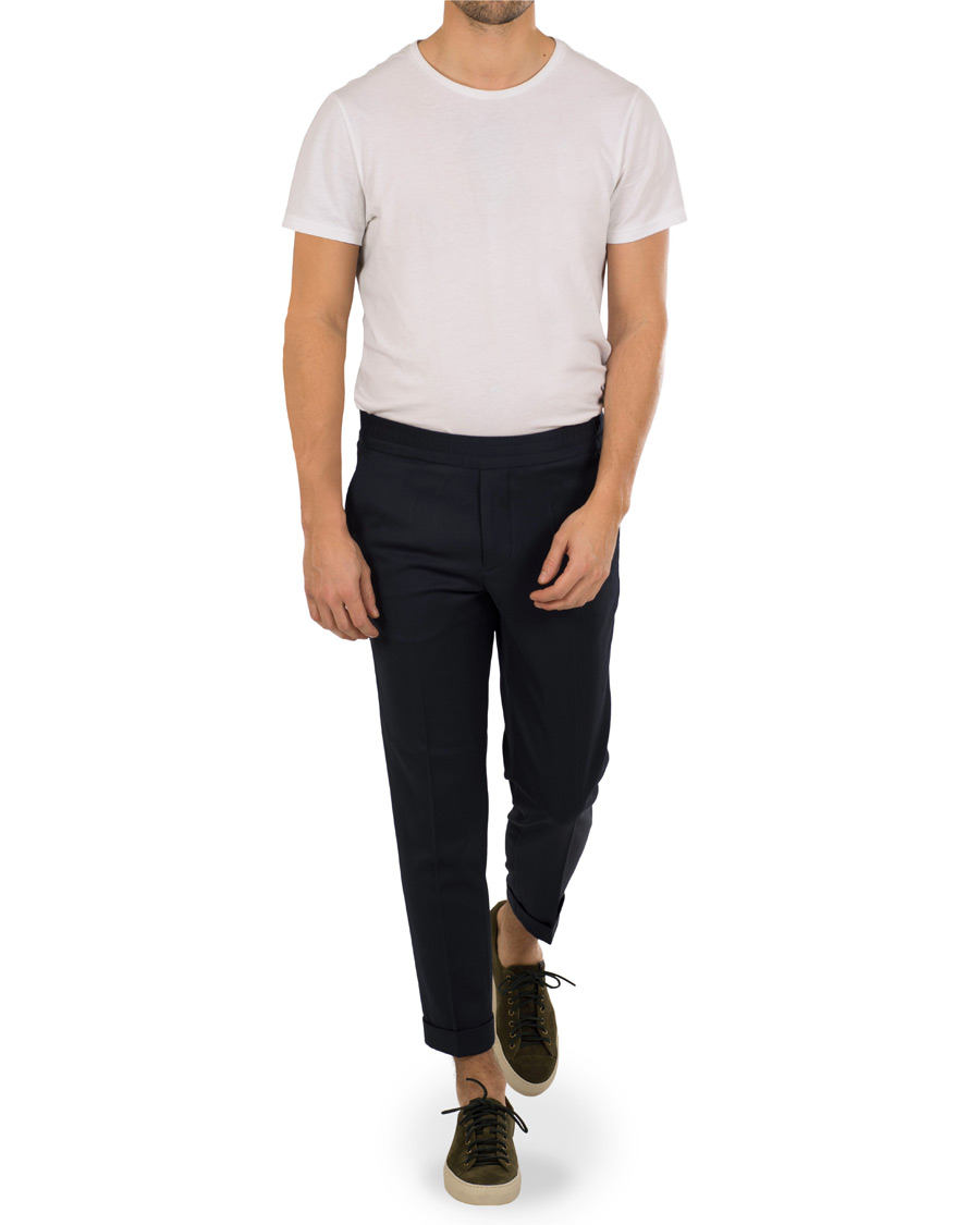 Herre | Bukser | Filippa K | Terry Gabardine Turn Up Trousers Hope